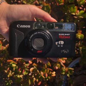 Canon Sure Shot Telemax film 35mm camera